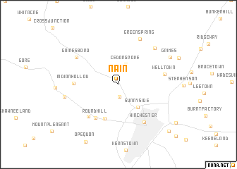 map of Nain