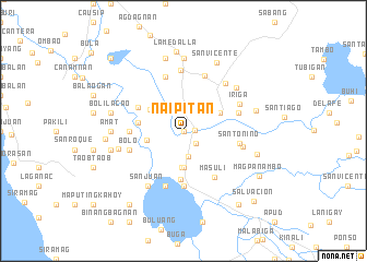 map of Naipitan