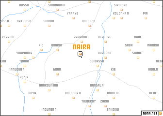 map of Naira