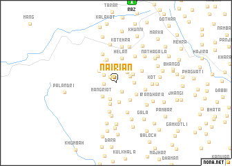 map of Nairiān