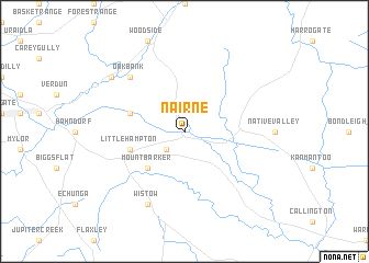 map of Nairne