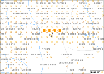 map of Nairpāra