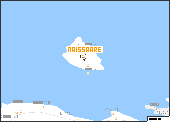 map of Naissaare