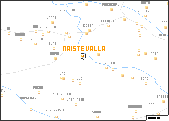 map of Naistevalla