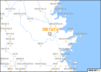 map of Naitutu