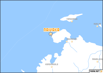 map of Naivaka