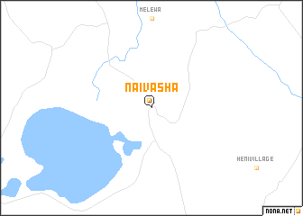 map of Naivasha