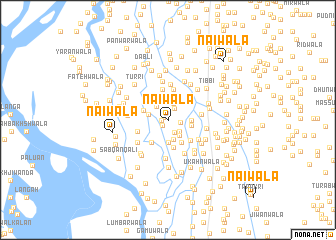 map of Naiwāla