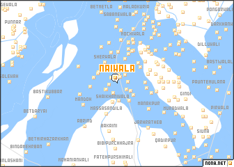 map of Nāiwāla