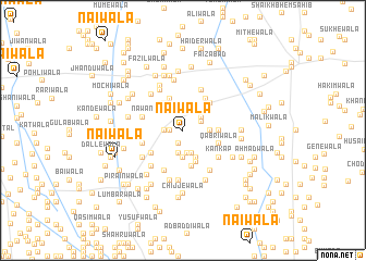 map of Naīwāla