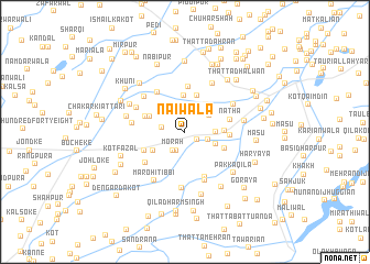 map of Nāiwāla