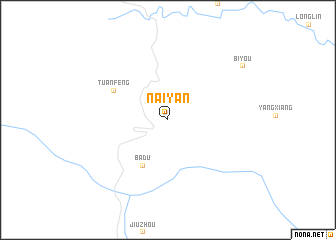 map of Naiyan