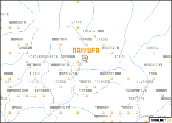 map of Naiyufa