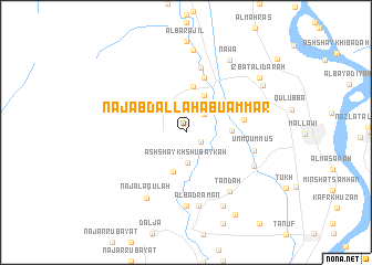 map of Naj‘ Abd Allāh Abū ‘Ammār