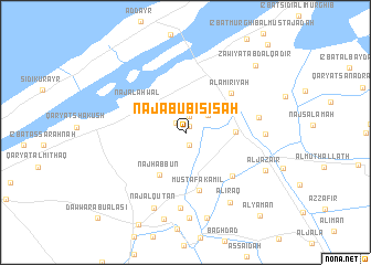 map of Naj‘ Abū Bisīsah