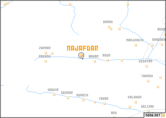 map of Najafdar