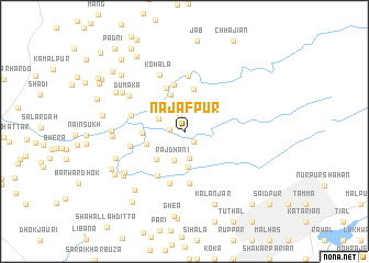 map of Najafpur