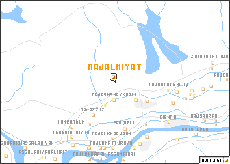 map of Naj‘ al Miyāt