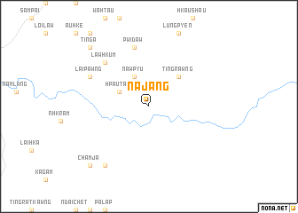 map of Najang