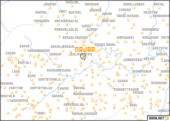 map of Najār