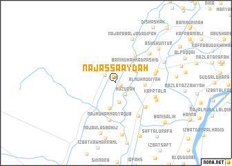 map of Naj‘ aş Şa‘āydah