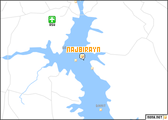 map of Naj‘ Birayn