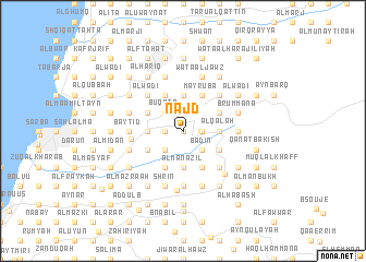 map of Najd