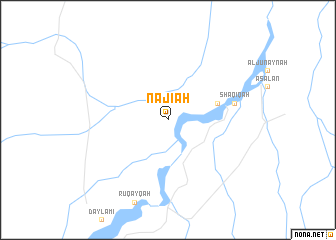 map of Nāji‘ah