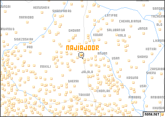 map of Nāji Ajoor