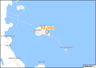 map of Najmah