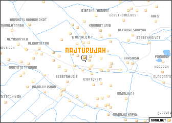 map of Naj‘ Turūjah