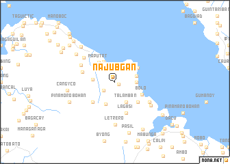 map of Najubgan