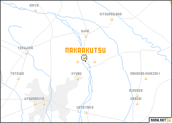 map of Naka-akutsu