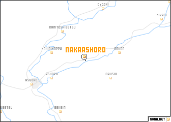 map of Naka-ashoro