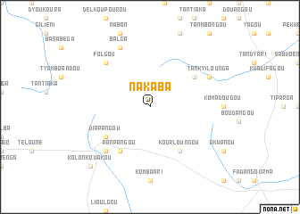 map of Nakaba