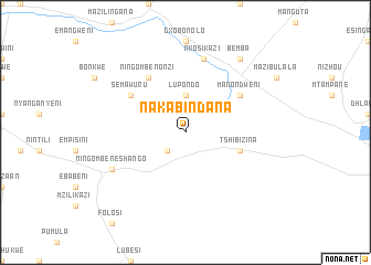 map of Nakabindana