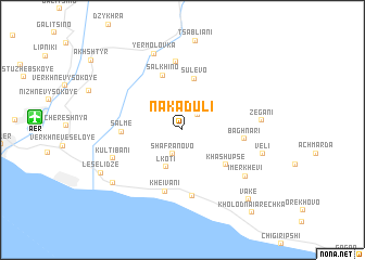 map of Nakaduli