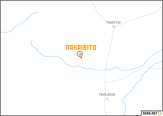 map of Nakaibito