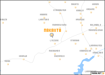 map of Nakaiita