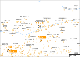 map of Nakai