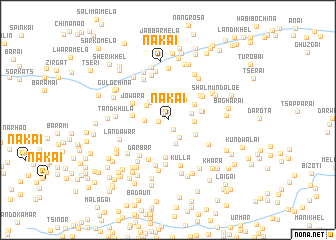 map of Nakai