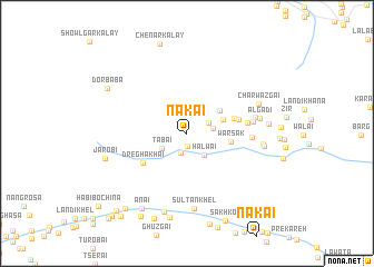 map of Nakai