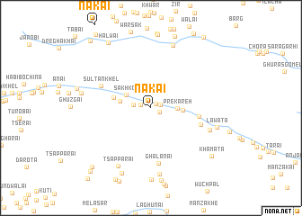 map of Nakai