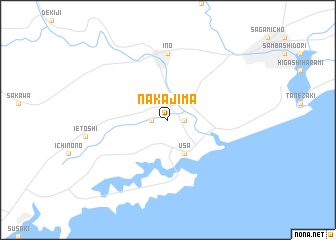 map of Nakajima