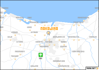 map of Nakajima