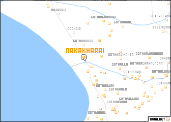 map of Nāka Khārai