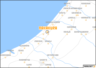 map of Nakakura