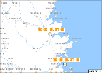 map of Nakalawatha