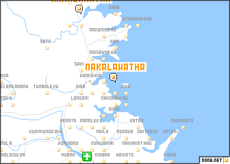 map of Nakalawatha