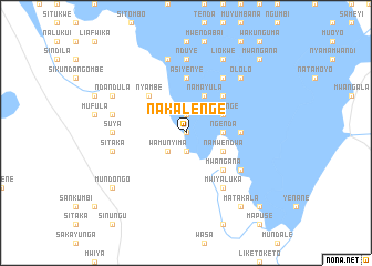 map of Nakalenge